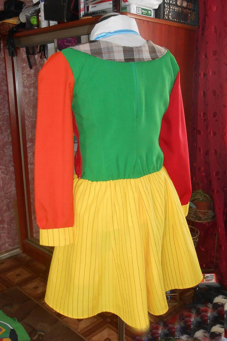 DOCTOR WHO / Sixth Doctor female version cosplay costume