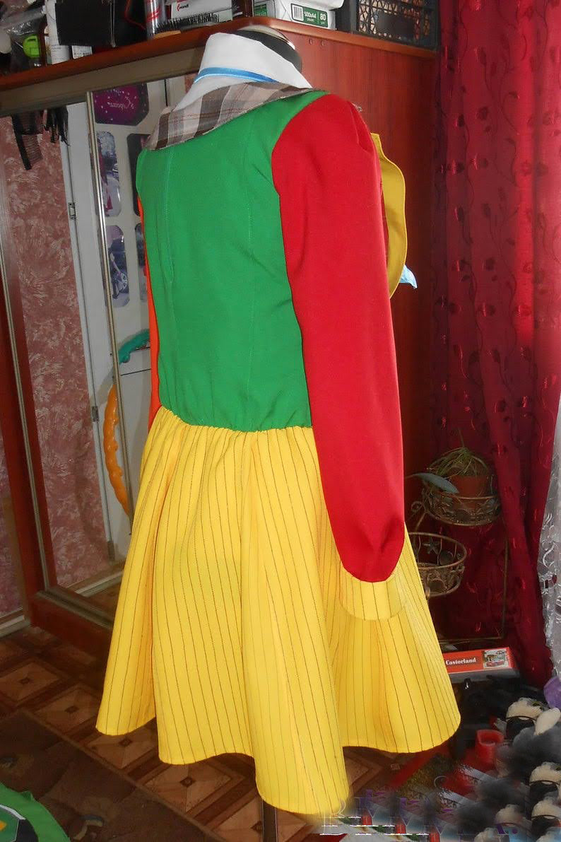 DOCTOR WHO / Sixth Doctor female version cosplay costume