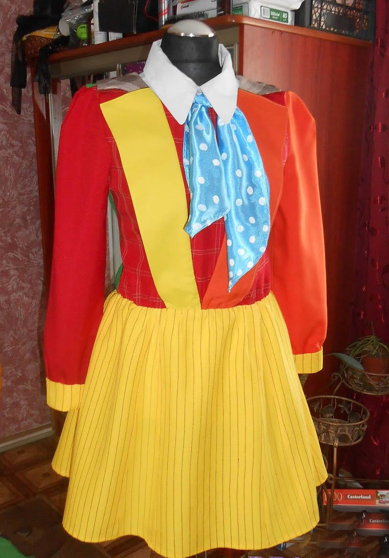 DOCTOR WHO / Sixth Doctor female version cosplay costume