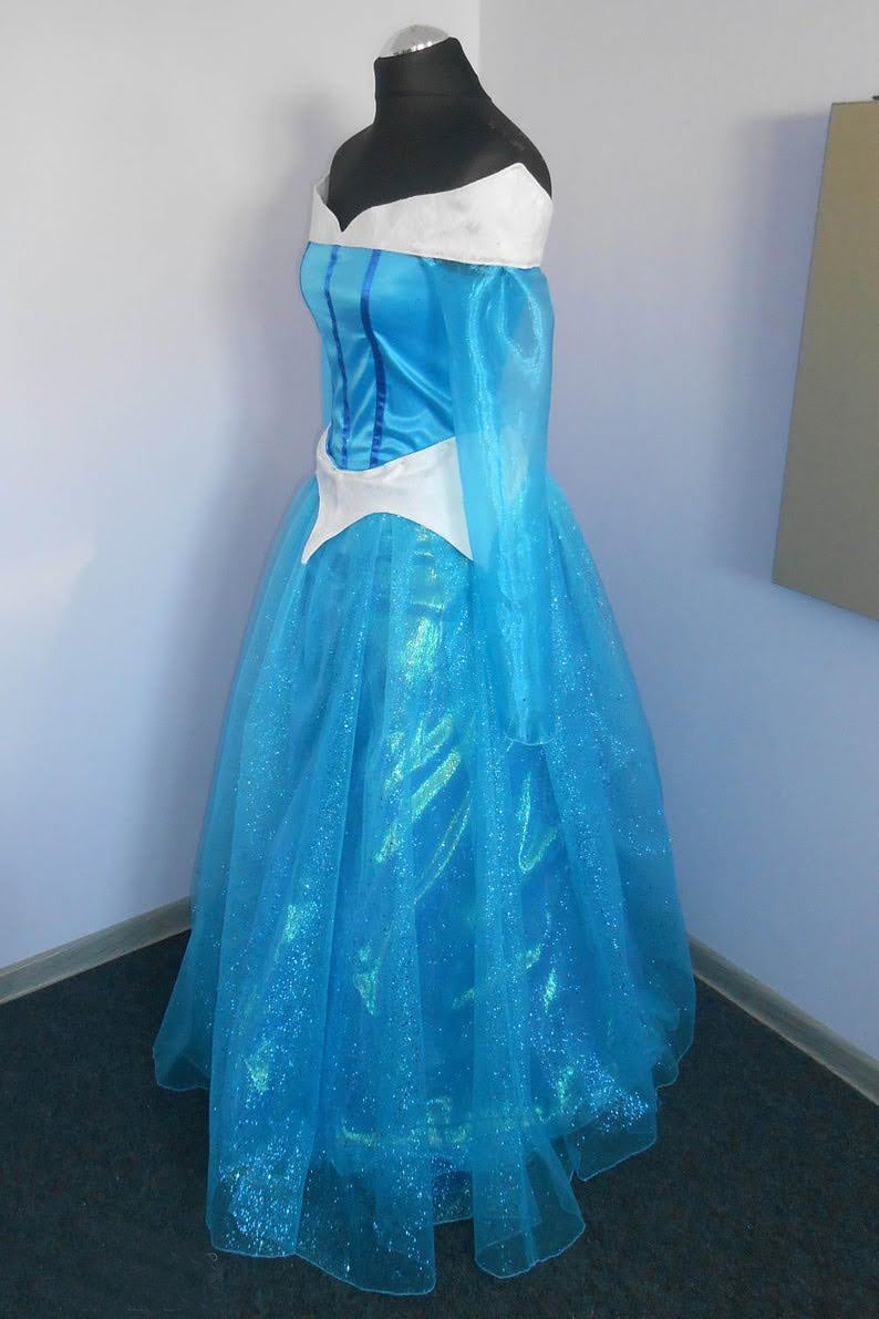Aurora from Sleeping Beauty blue dress Hand made