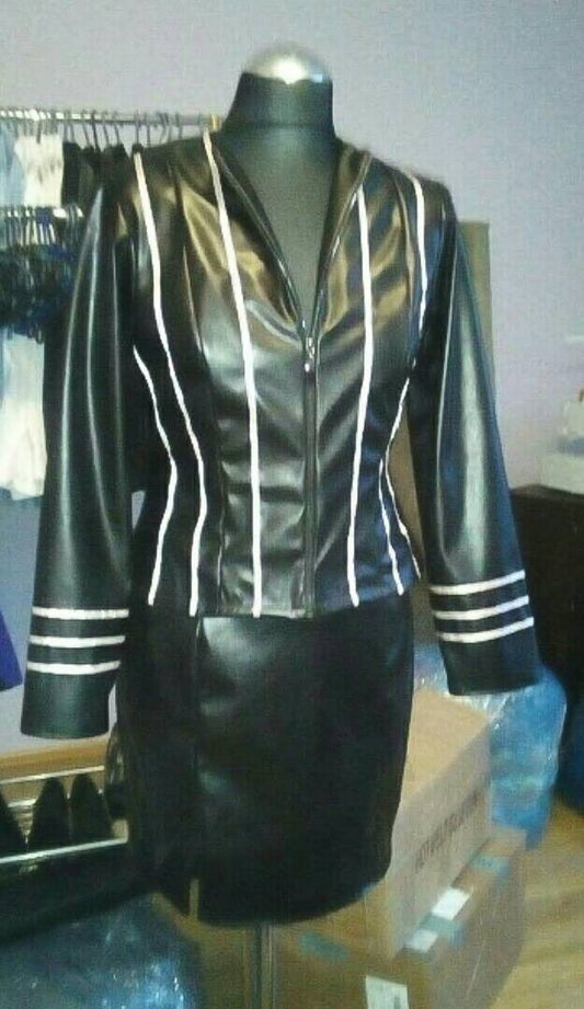 Ada Wong leather costume cosplay from Resident Evil