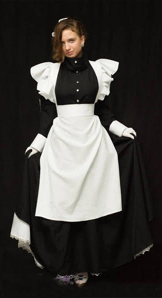 Black Lagoon Roberta / Fabiola cosplay maid dress