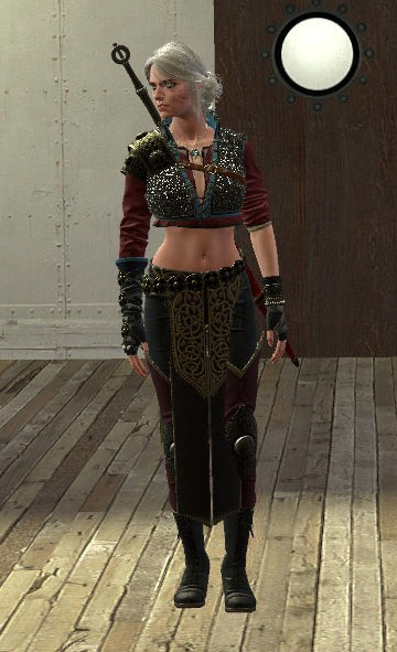 Ciri from The Witcher cosplay outfits / cosplay dress (pre-order)