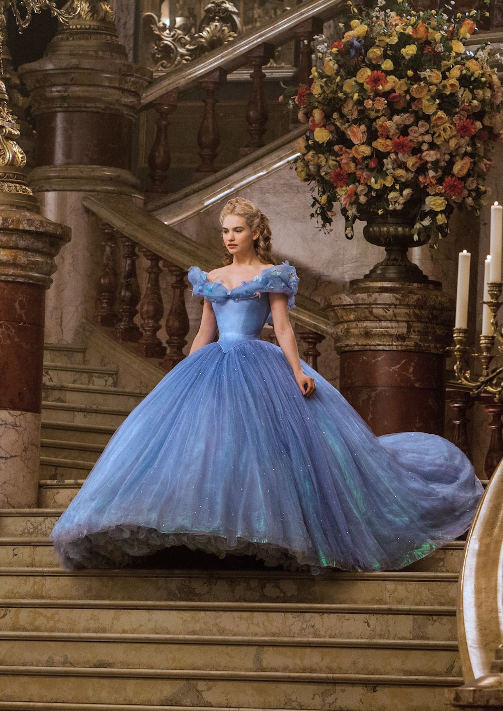 Cinderella new movie blue dress Hand made (pre-order) GNG Cosplay Cinderella new movie blue dress Hand made (pre-order) GNG Cosplay