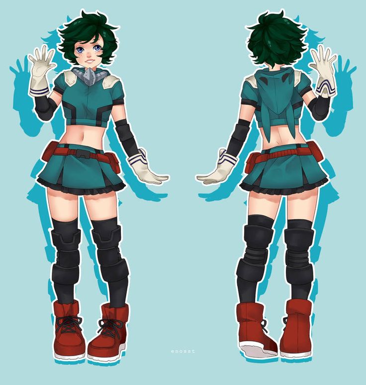 Deku Izuku Midoriya cosplay outfit female version (pre-order)