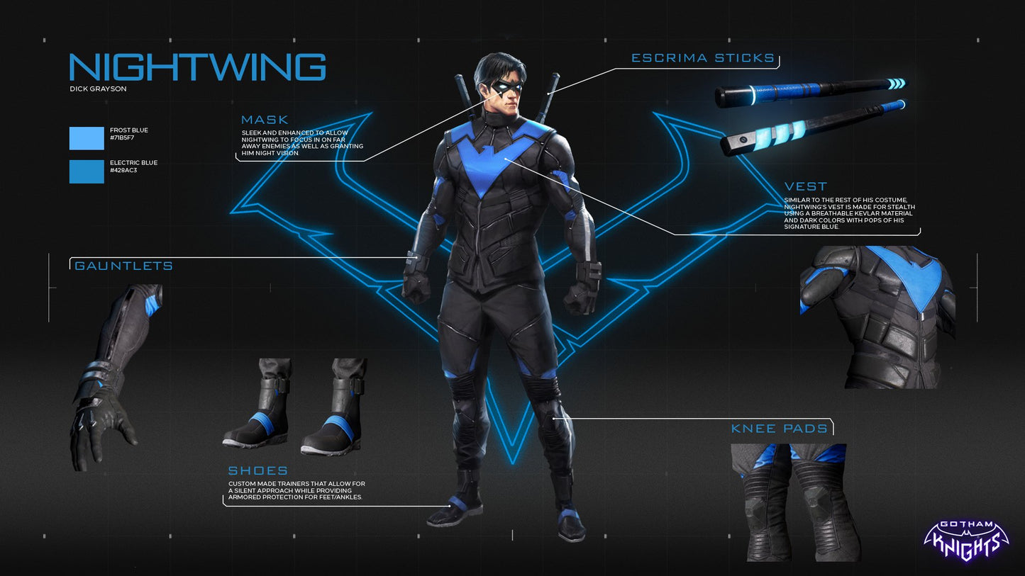 Nightwing cosplay (pre-order)