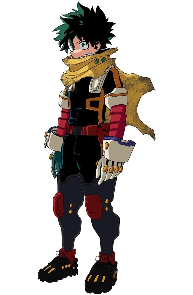 Deku Midoriya cosplay outfit with airforce gloves (pre-order)