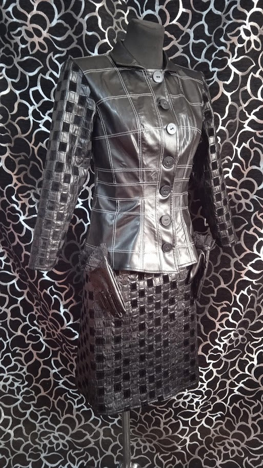 Cosplay Cruella de Vil outfits / Emma Stone / leather costume GNG Cosplay Cosplay Cruella de Vil outfits / Emma Stone / leather costume GNG Cosplay