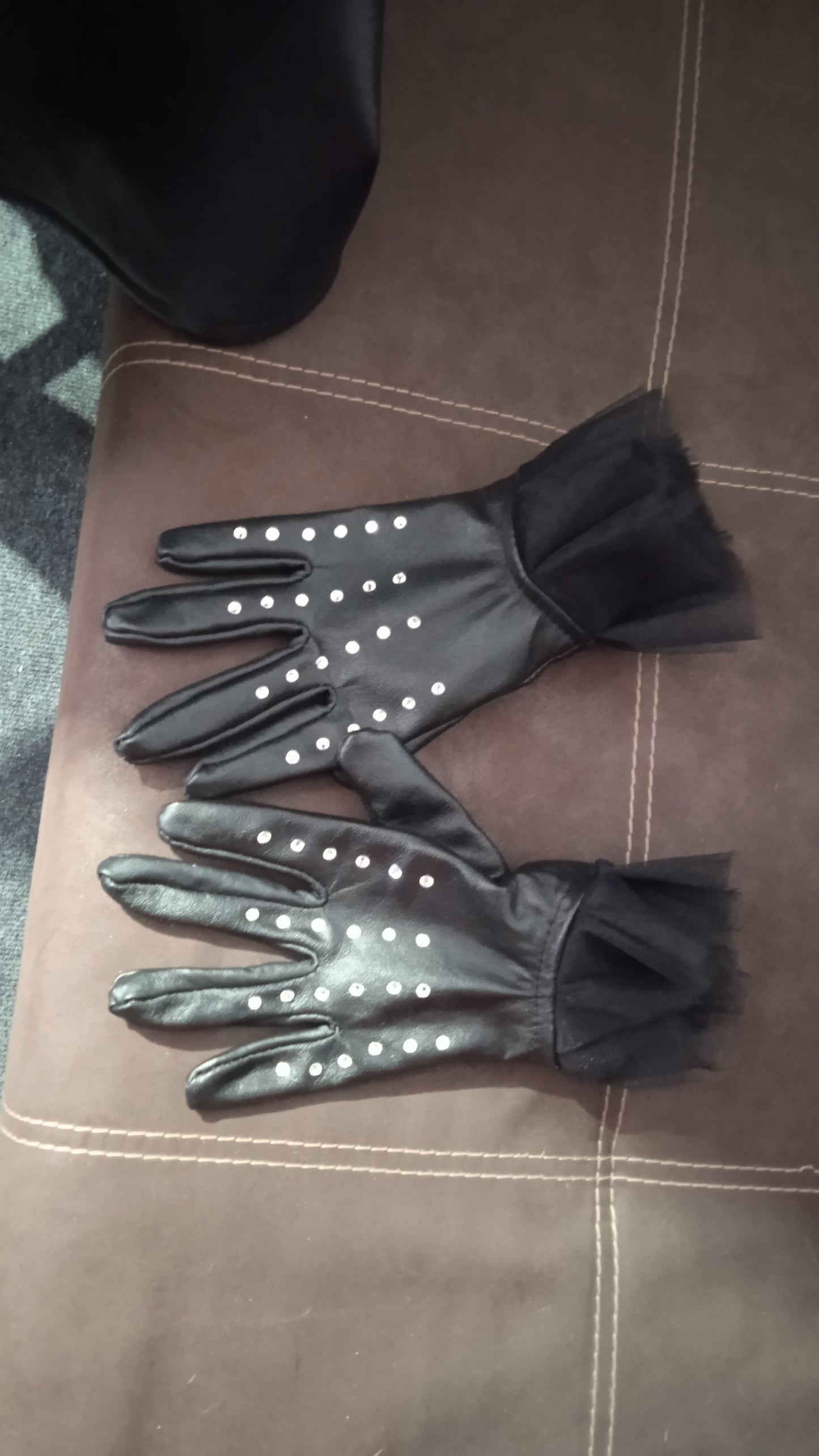 Cosplay Cruella de Vil dalmatian outfit / dalmatian coat short fur