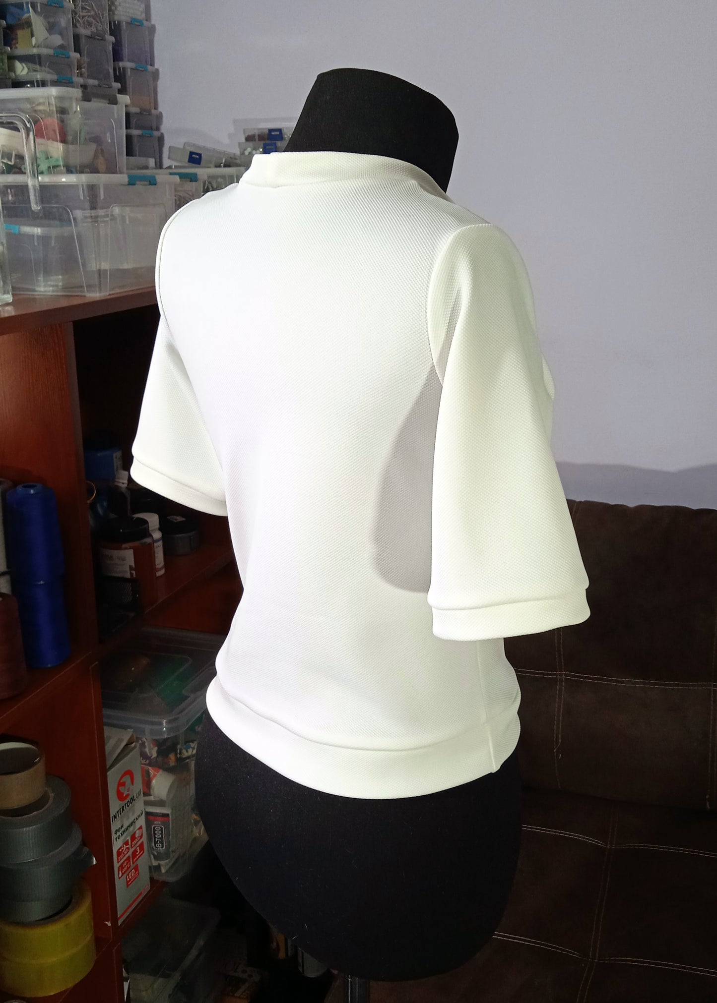 Custom printed crop top