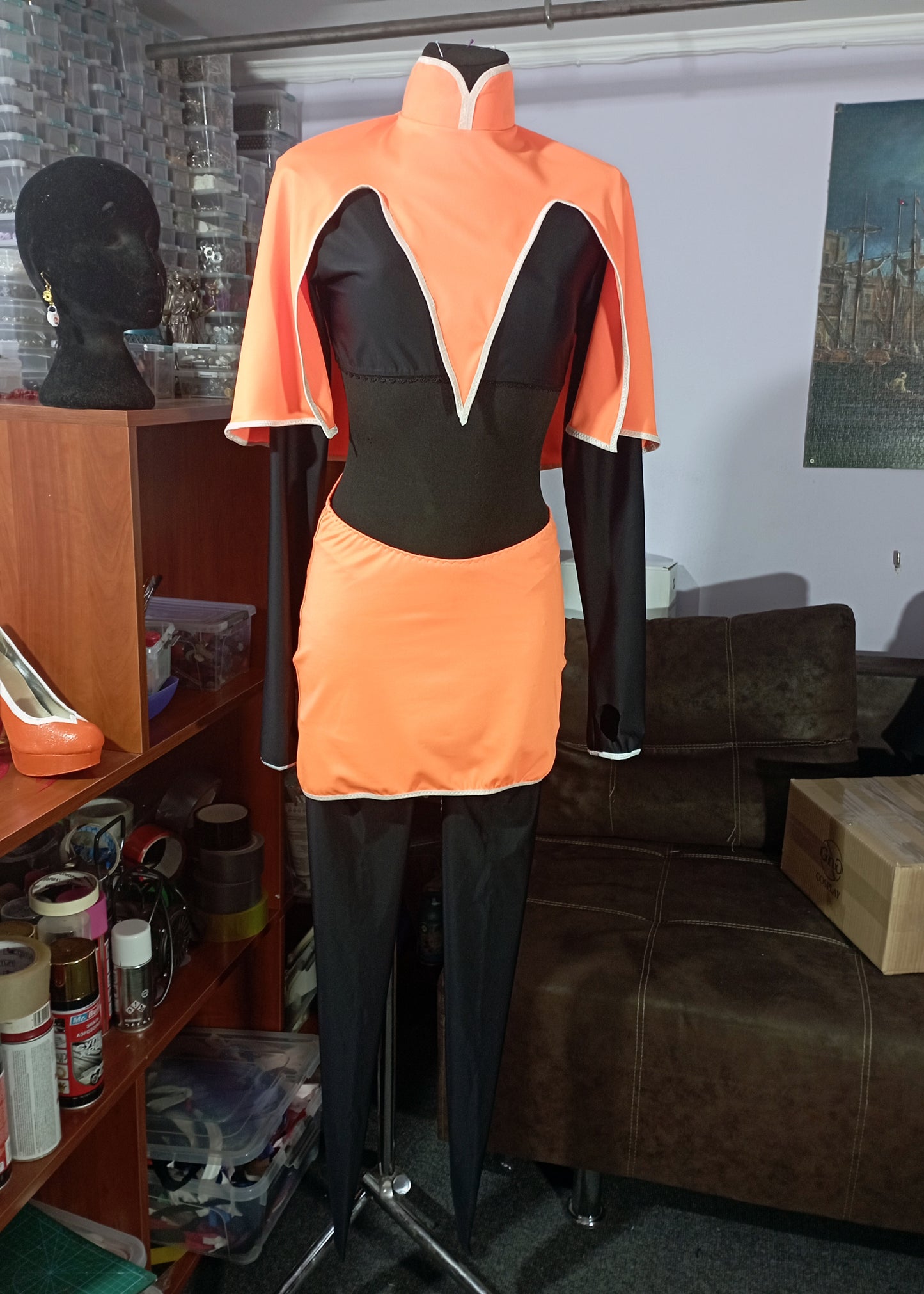 Monero chan custom outfit