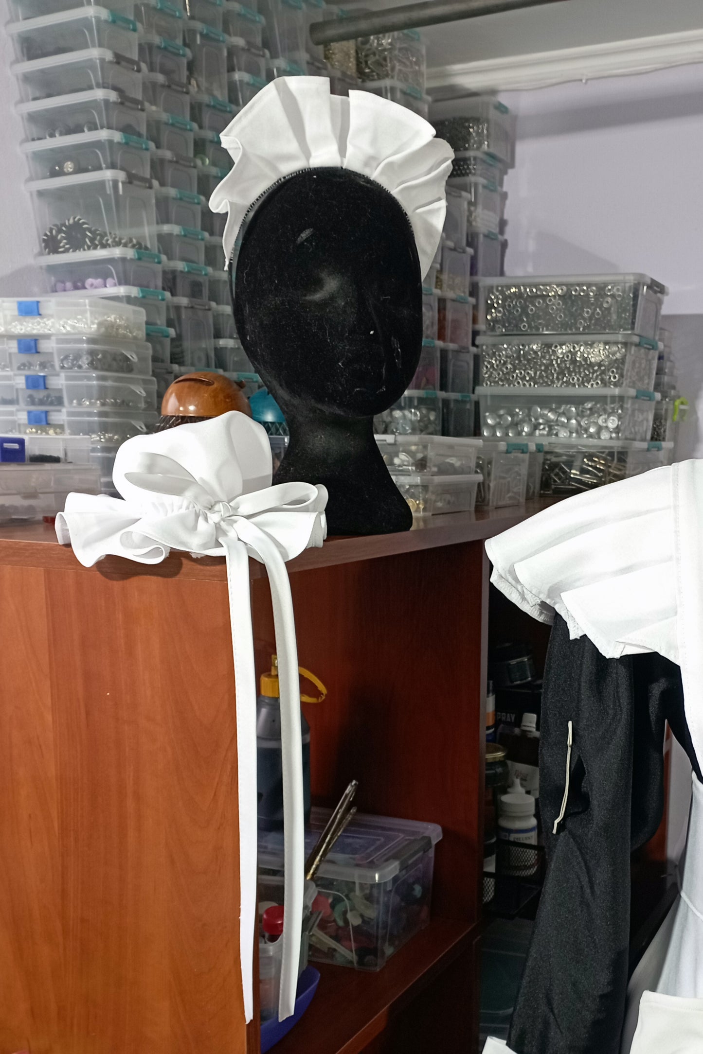 Black Lagoon Roberta / Fabiola cosplay maid dress