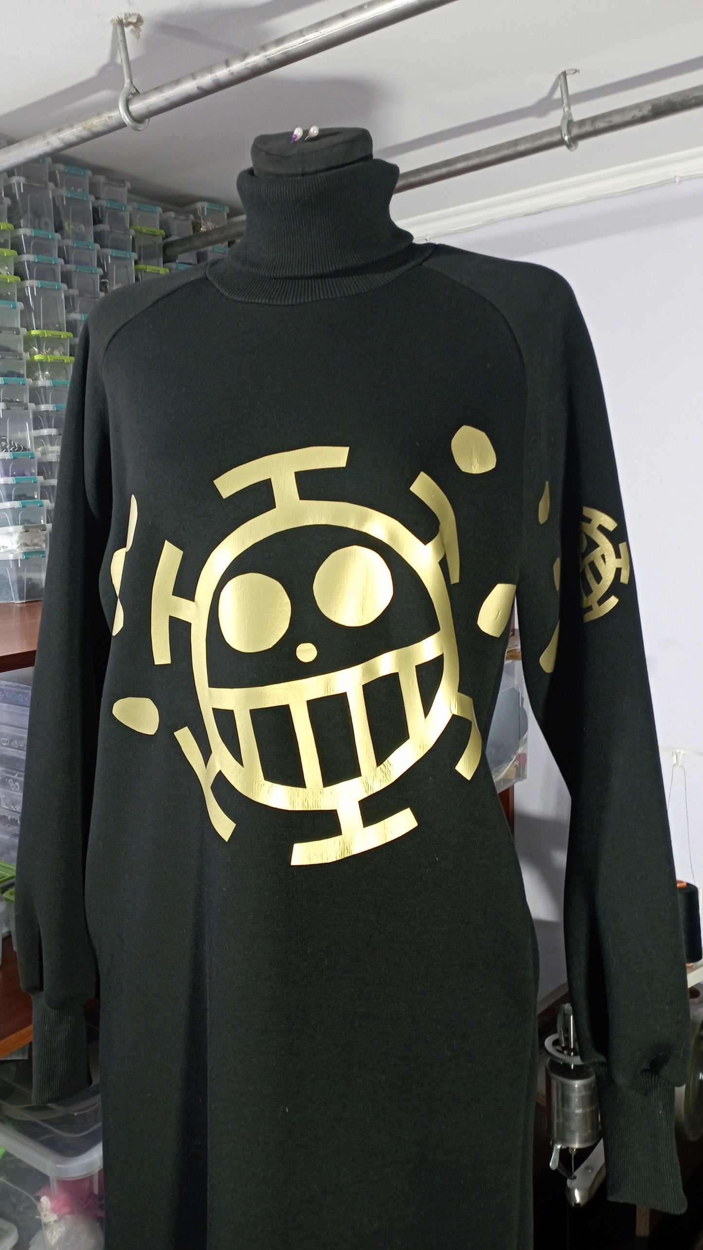Trafalgar Law dress/ Trafalgar Law hoodie cosplay /Trafalgar Law hoodie dress