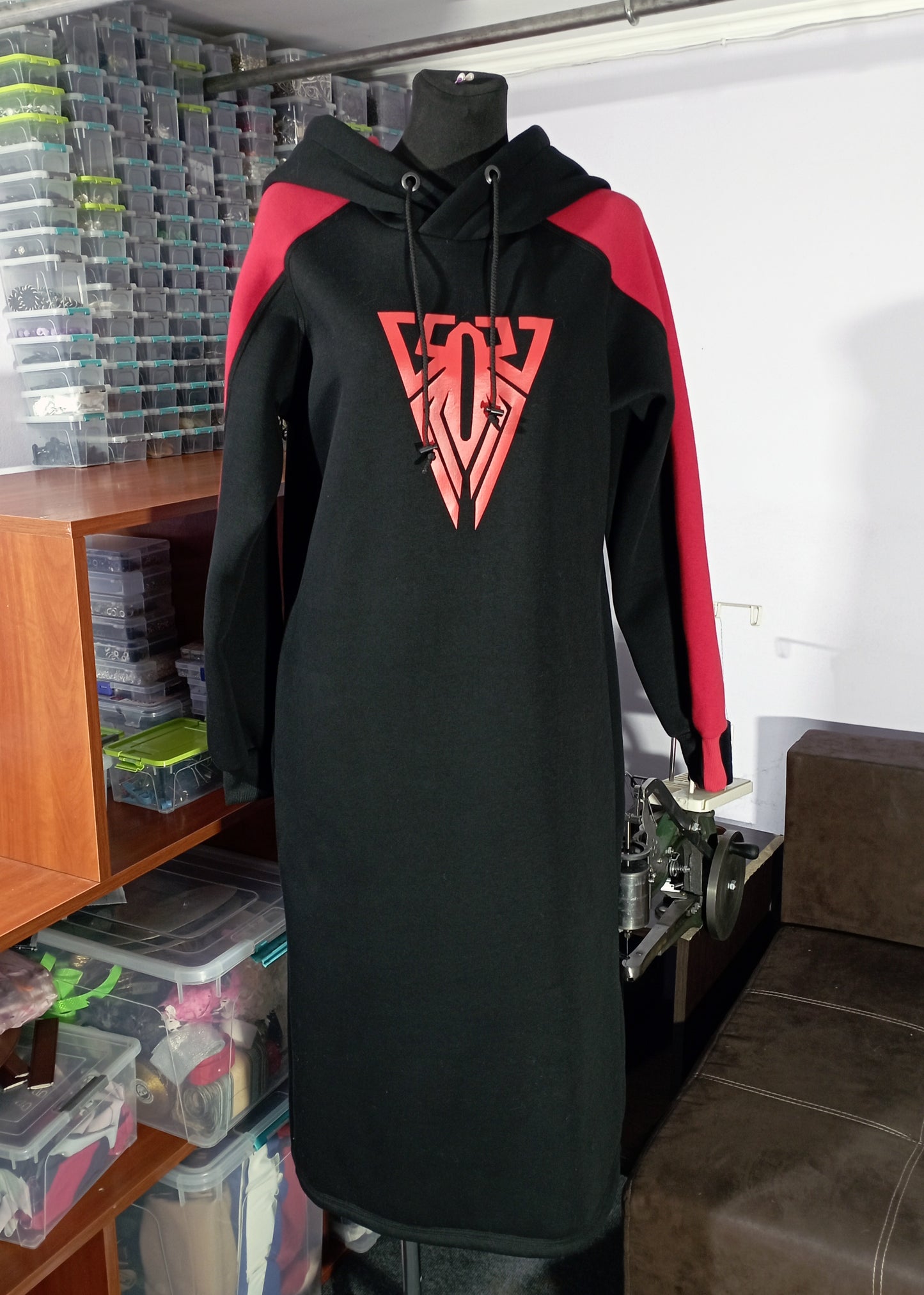 Spider dress/ Miles Morales hoodie cosplay /spider man hoodie dress