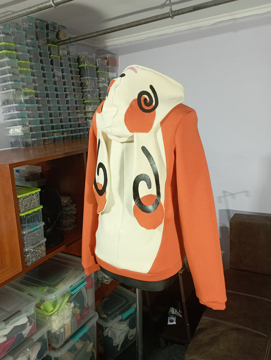 Spinda inspired zip up hoodie