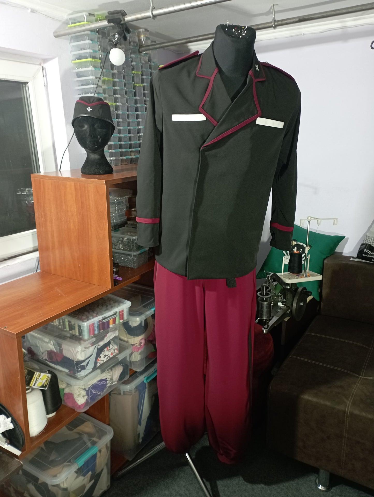 Girls und Panzer Erika male version cosplay