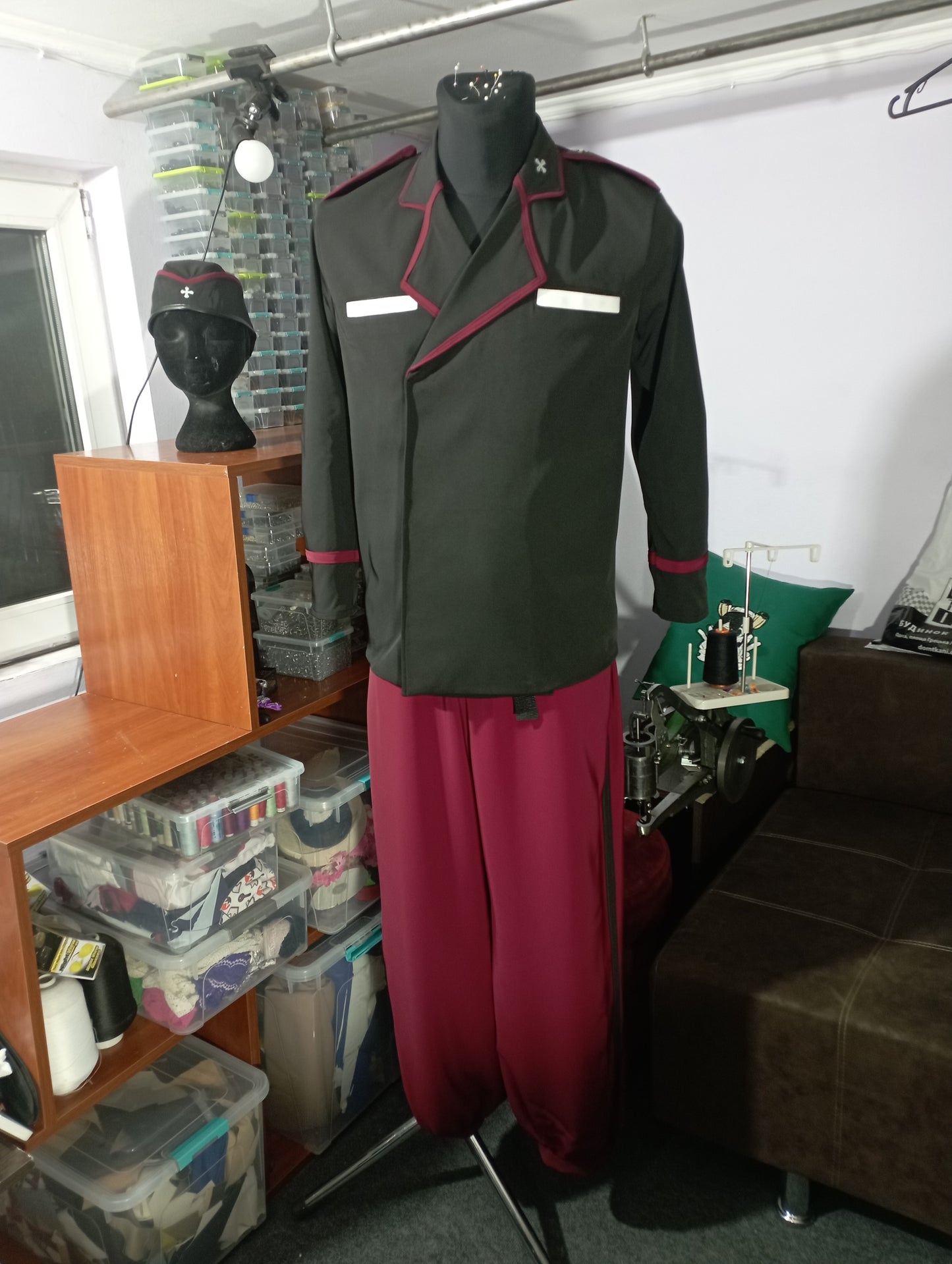 Girls und Panzer Erika male version cosplay