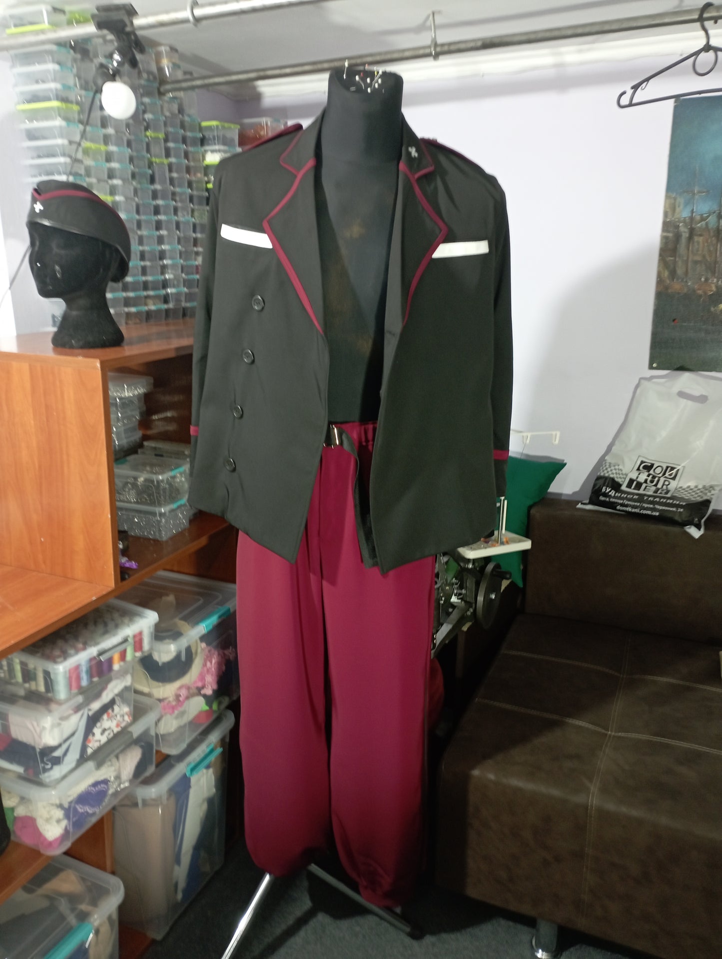 Girls und Panzer Erika male version cosplay