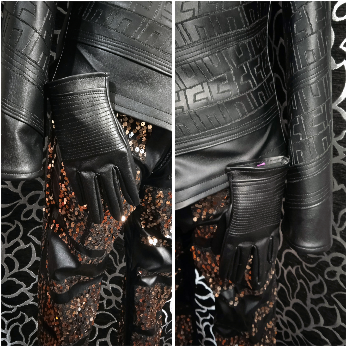 Cosplay Cruella de Vil outfits  / Emma Stone / punk Cruella "future"