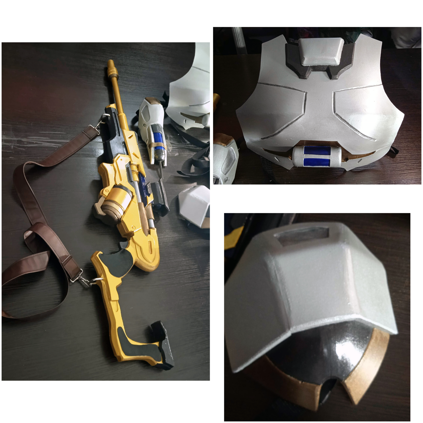 Ana horus Ana Amari weapons and armour
