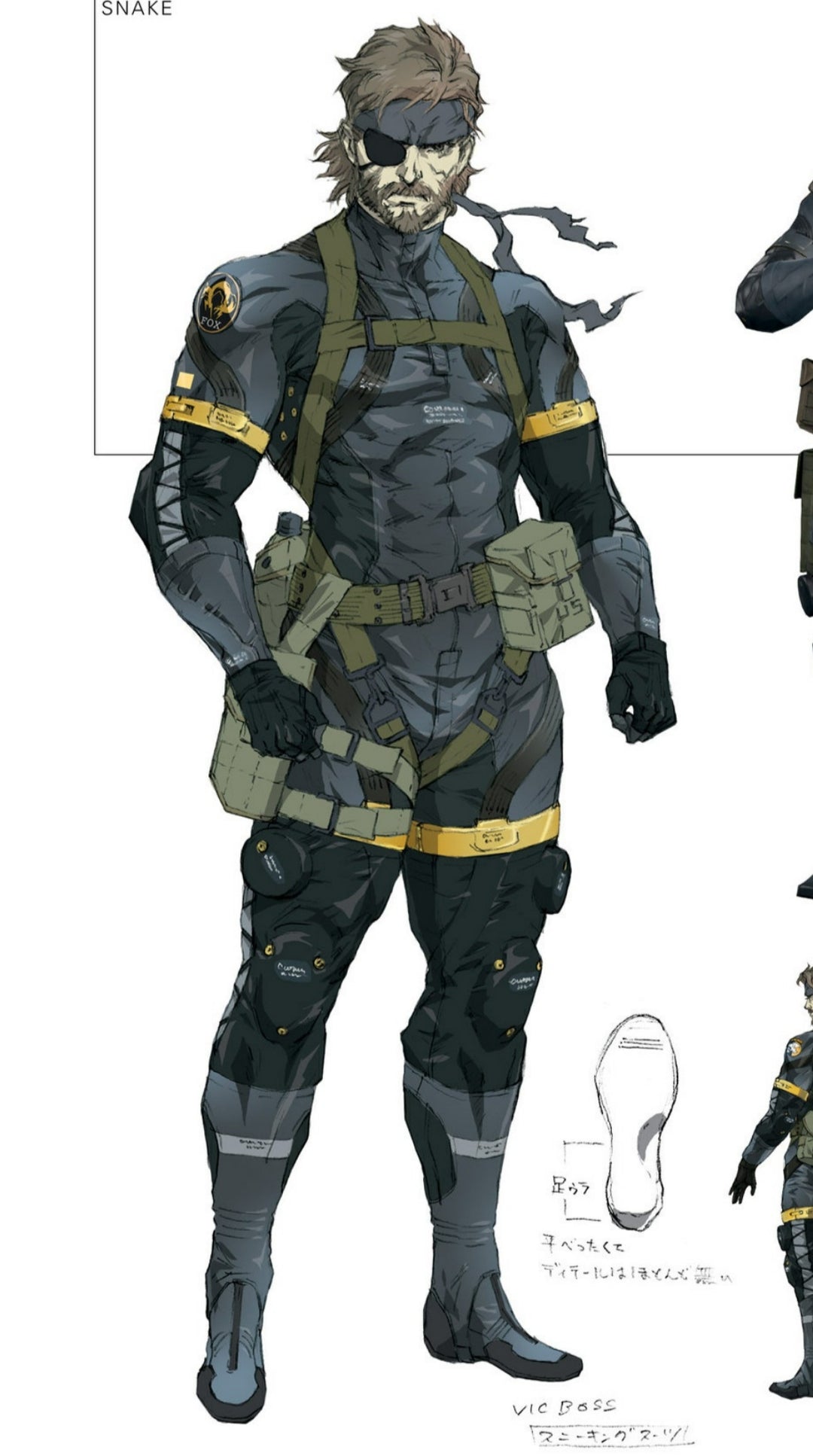 metal gear solid outfit Big Boss's SV-Sneaking from Metal Gear Solid Peace Walker/ Ground Zero – GNG Cosplay