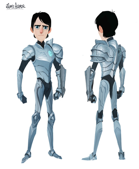Trollhunters rise of the titans Jim's new armor cosplay (pre-order)