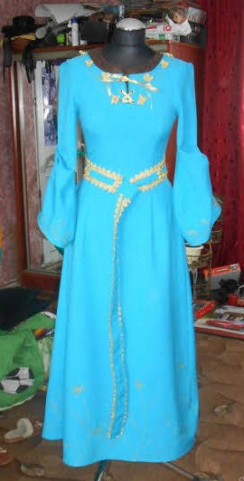 Princess Aurora from Maleficent movie cosplay dress