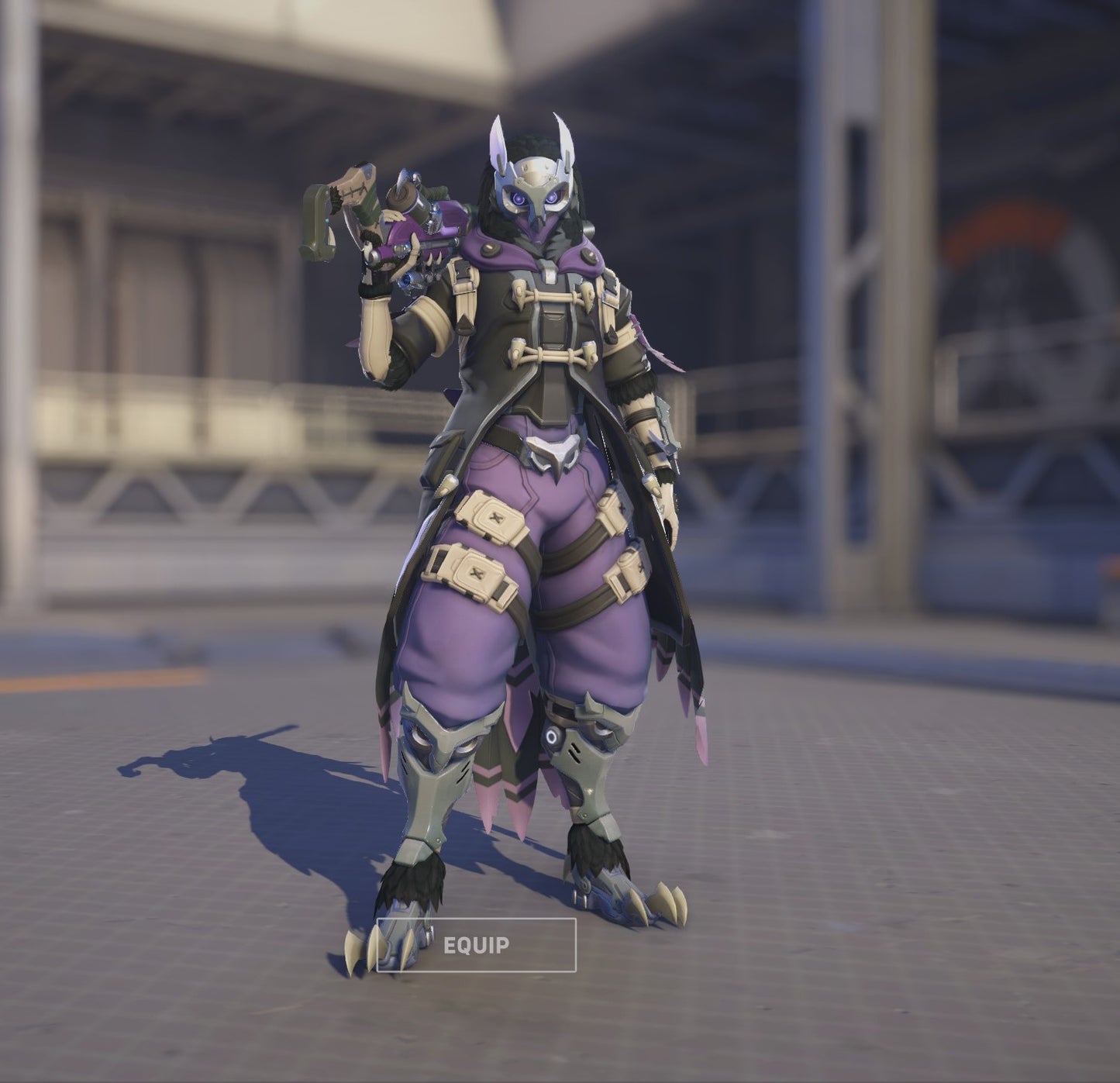 Ana Amari Night Owl skin from Overwatch  cosplay outfit (Pre-order)