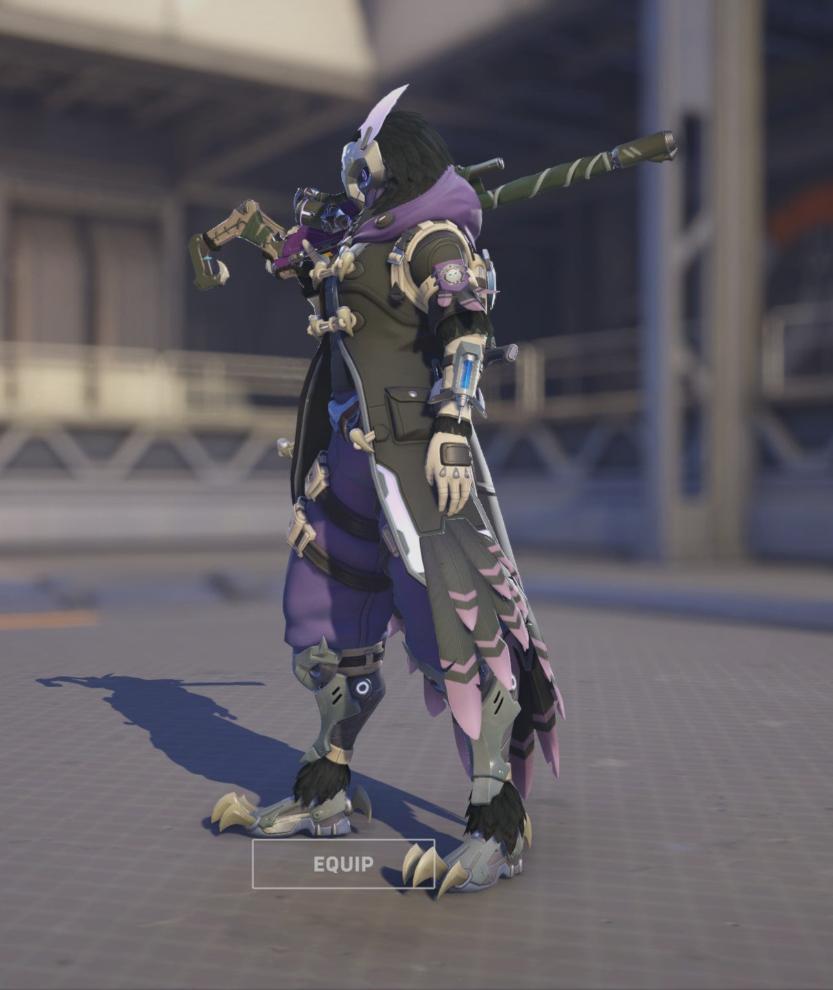 Ana Amari Night Owl skin from Overwatch  cosplay outfit (Pre-order)