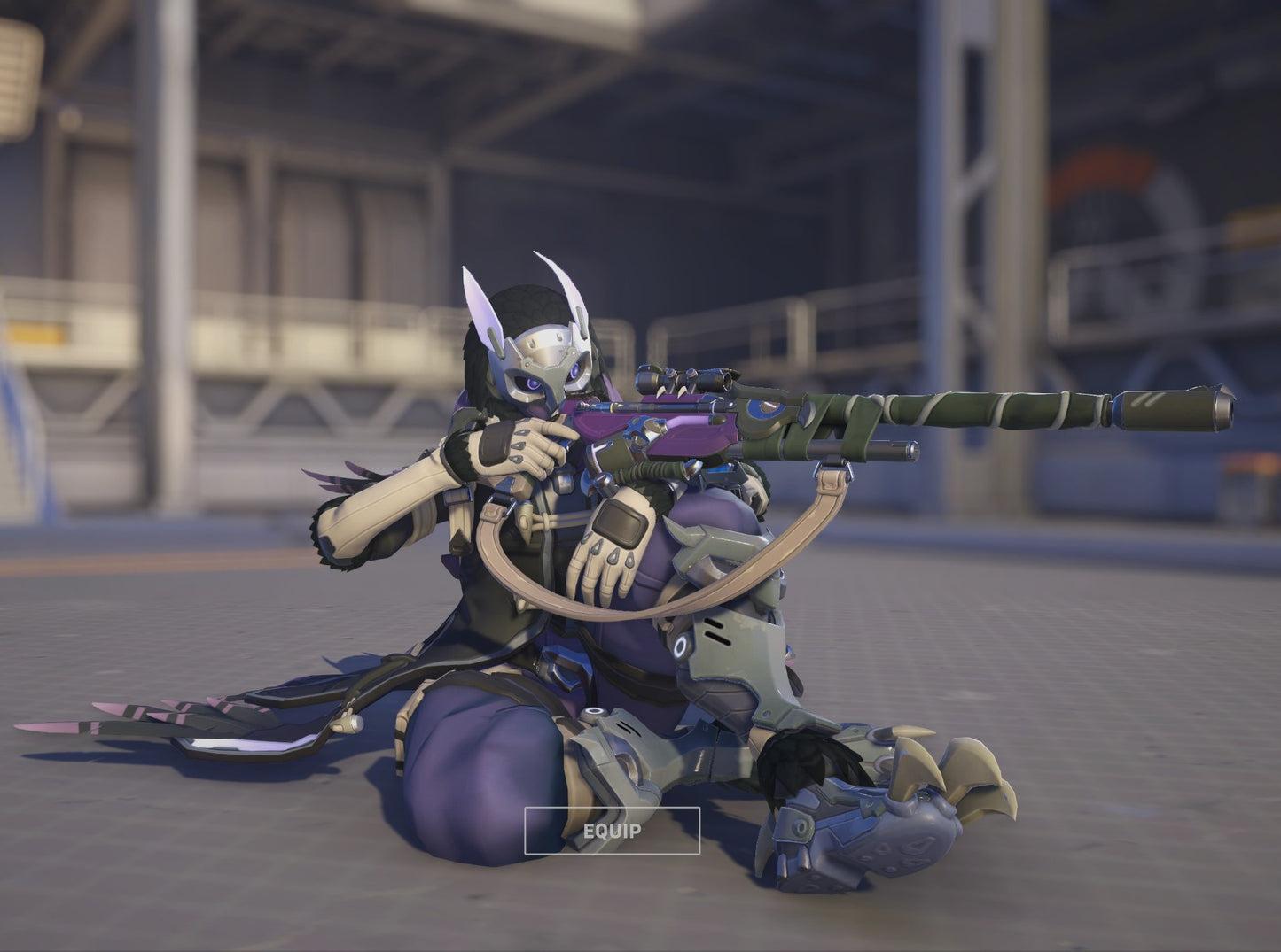 Ana Amari Night Owl skin from Overwatch  cosplay outfit (Pre-order)
