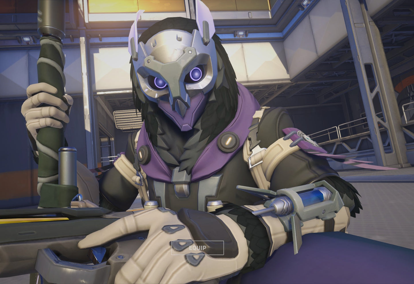 Ana Amari Night Owl skin from Overwatch  cosplay outfit (Pre-order)
