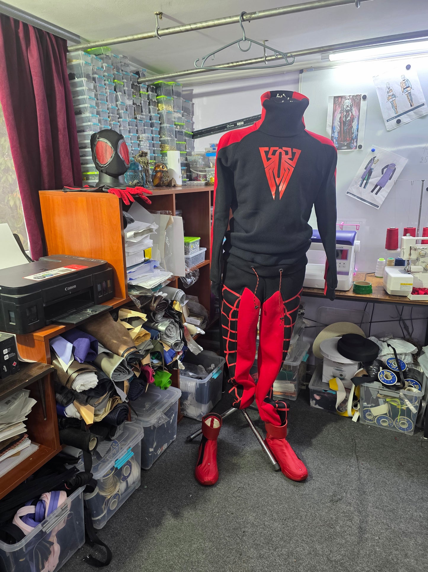 Spider outfit: Miles Morales hoodie cosplay/ spider man bodysuit cosplay / casual cosplay / Hand made sweatshirt / spider man hoodie