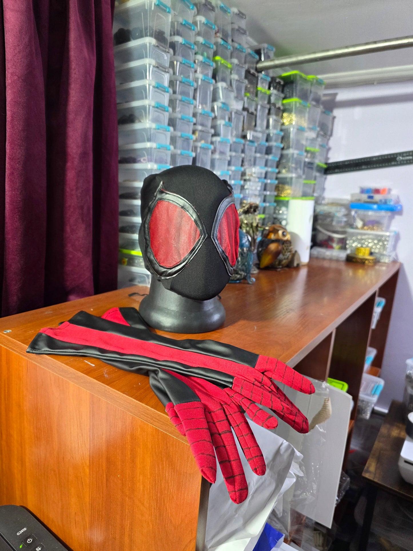 Spider outfit: Miles Morales hoodie cosplay/ spider man bodysuit cosplay / casual cosplay / Hand made sweatshirt / spider man hoodie