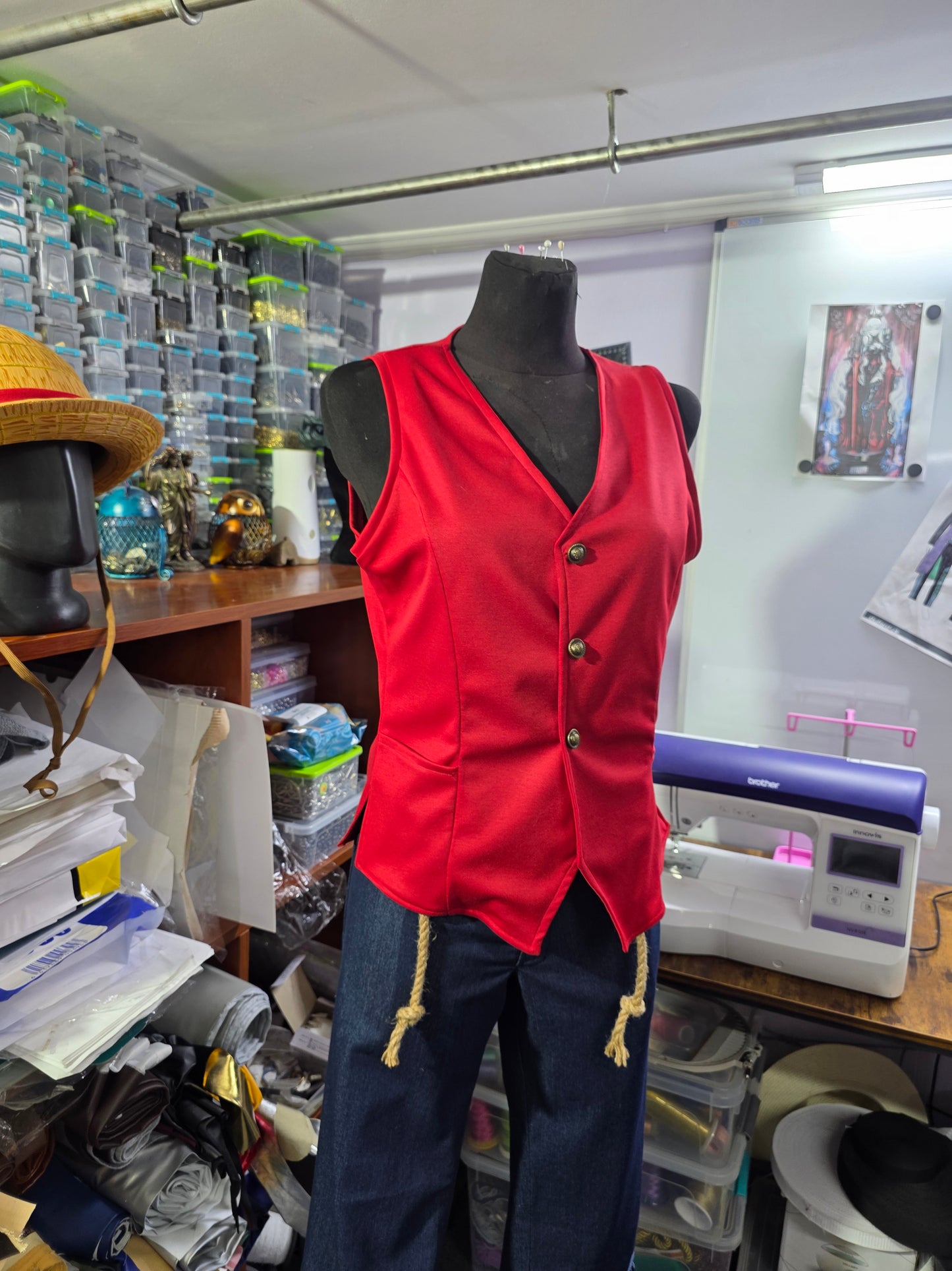 Monkey D. Luffy cosplay outfit