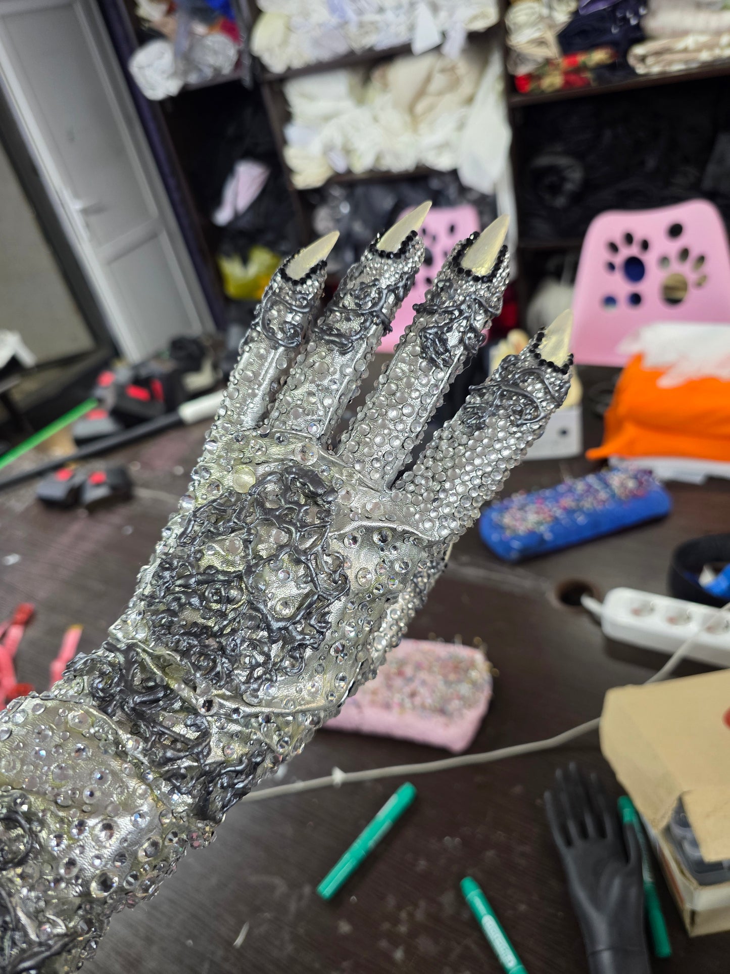 Gaga’s Countess glove from American Horror Story: Hotel cosplay