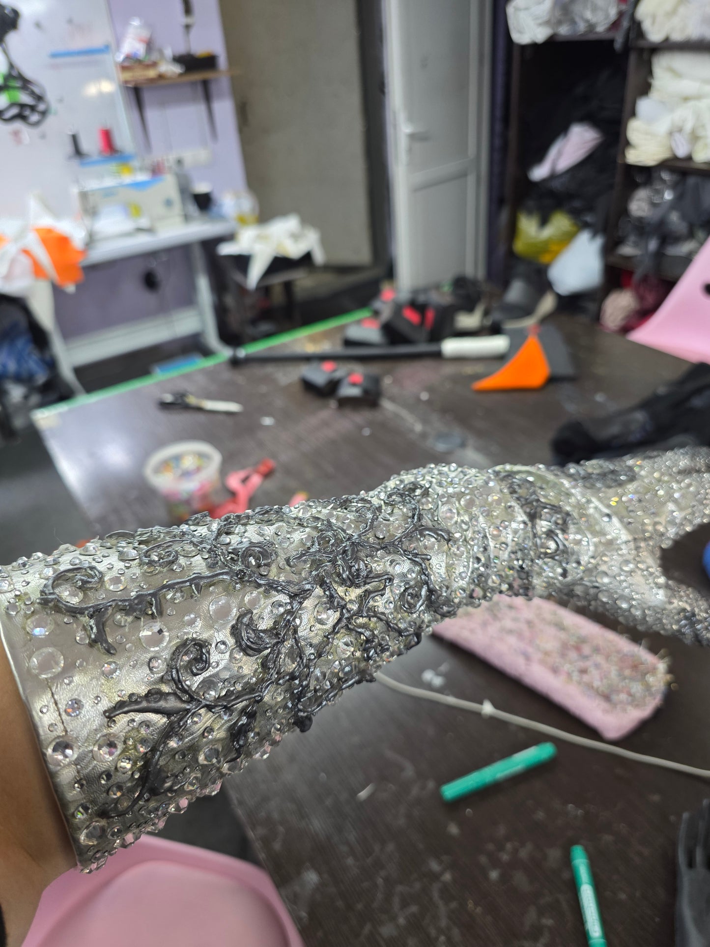 Gaga’s Countess glove from American Horror Story: Hotel cosplay