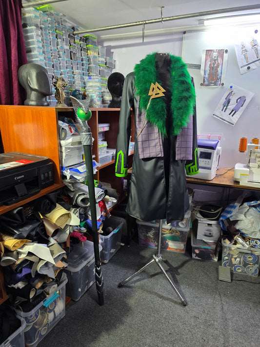 President Loki cosplay outfit