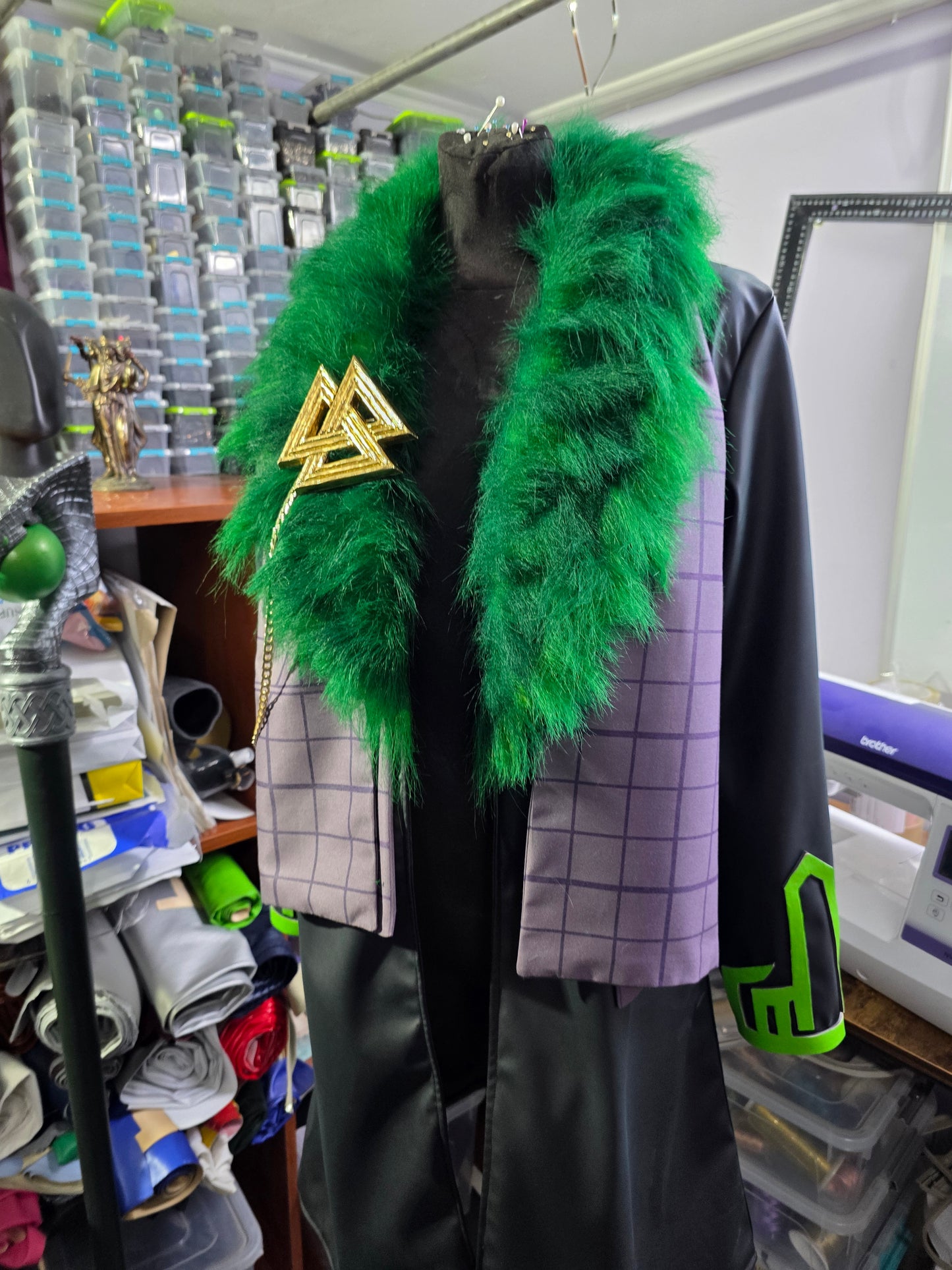 President Loki cosplay outfit
