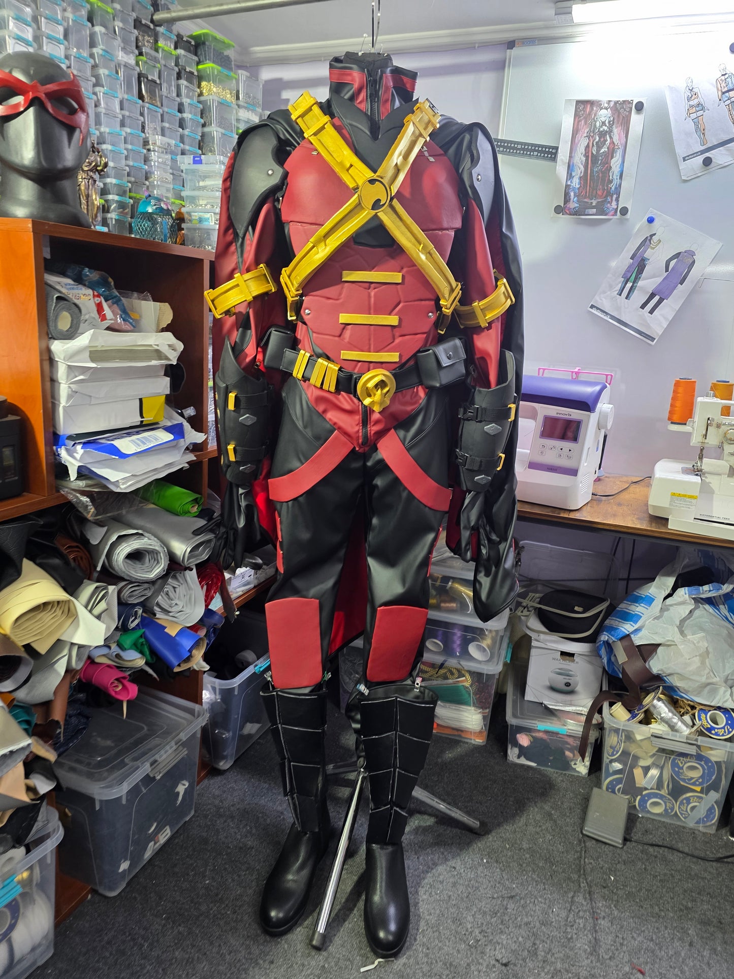 Tim Drake Red Robin Cosplay
