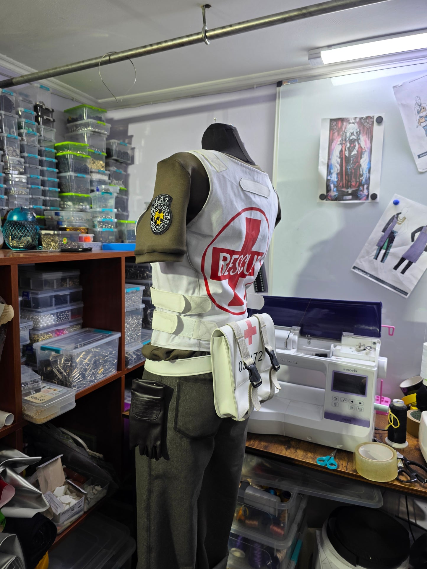 Rebecca Chambers custom made cosplay