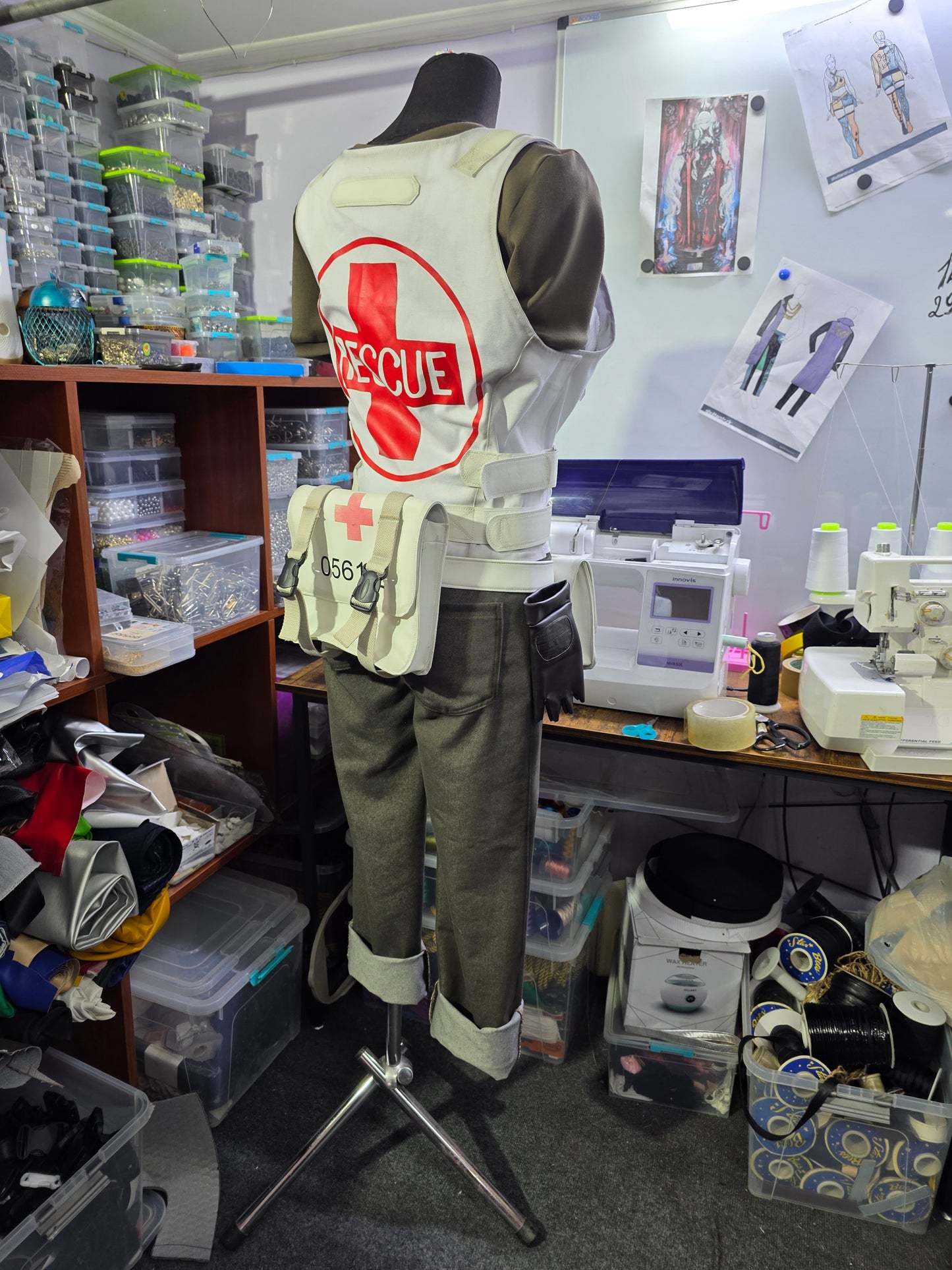 Rebecca Chambers custom made cosplay