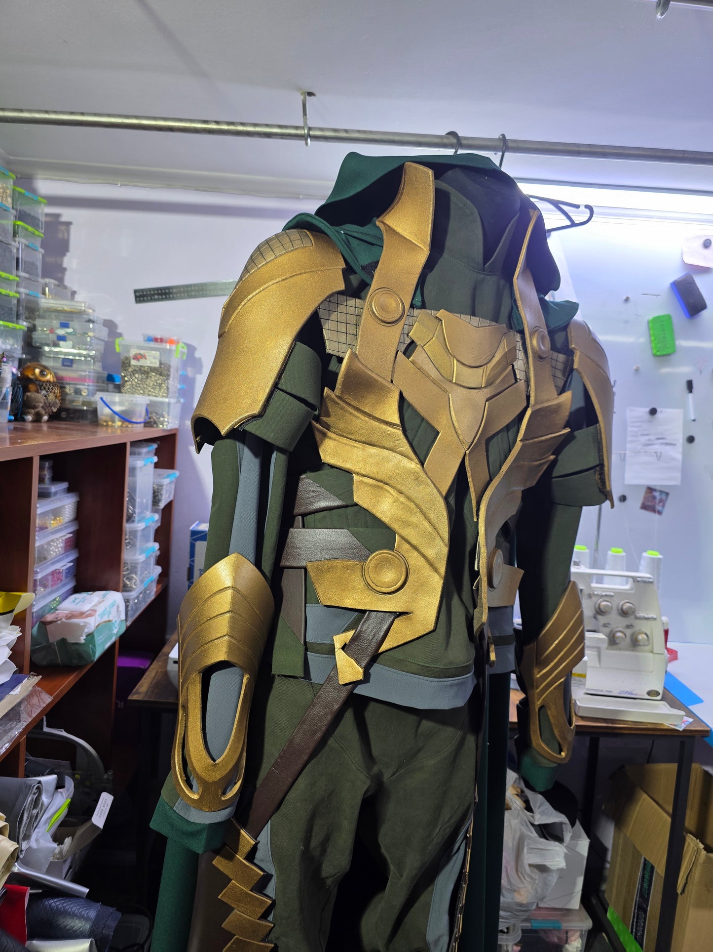 King Loki from 2021 MCU cosplay outfit