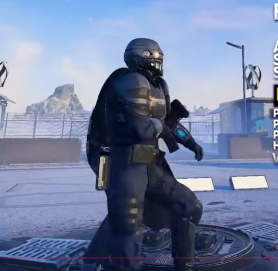 Helldivers 2 BP-20 Correct Officer from the force of Law with SG-20 Halt (pre-order)