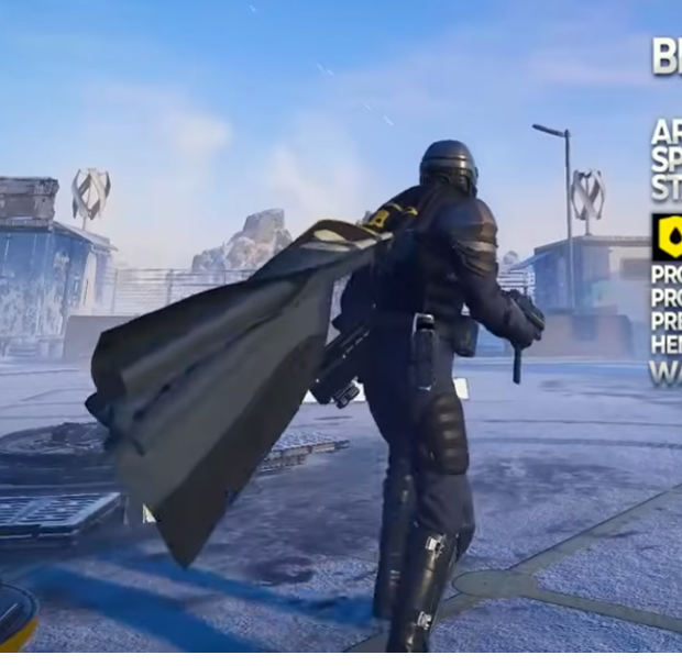 Helldivers 2 BP-20 Correct Officer from the force of Law with SG-20 Halt (pre-order)