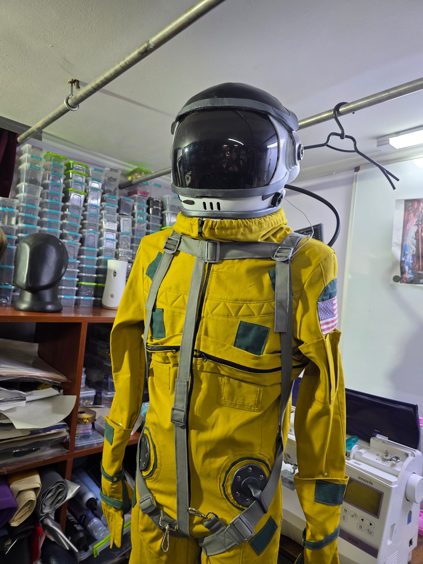 U2 spy plane pilot suit custom cosplay Astronaut cosplay