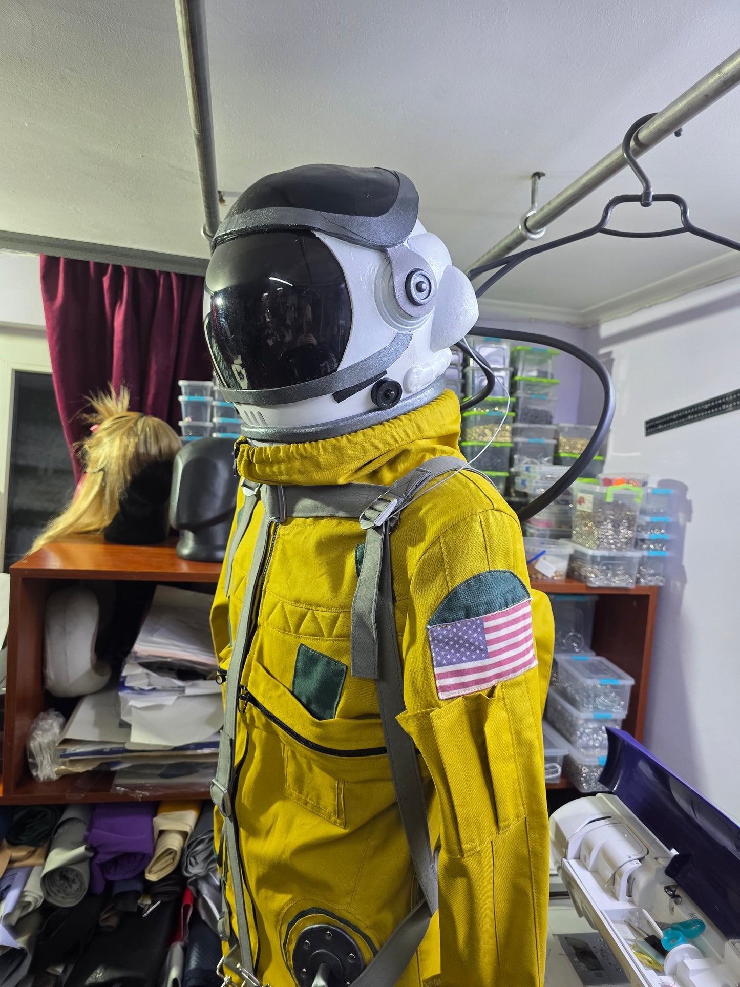 U2 spy plane pilot suit custom cosplay Astronaut cosplay