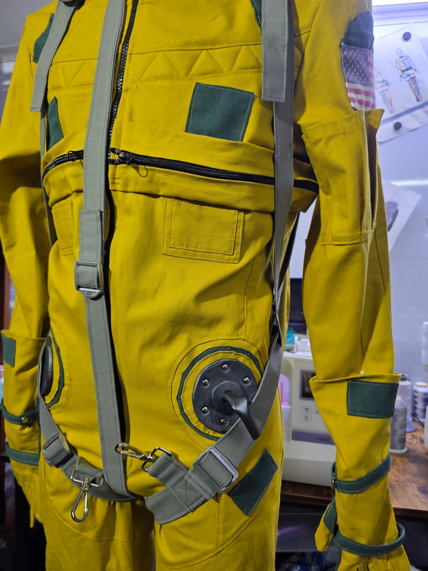 U2 spy plane pilot suit custom cosplay Astronaut cosplay