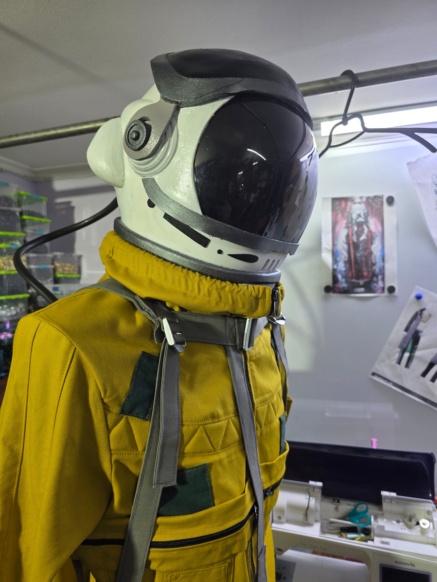 U2 spy plane pilot suit custom cosplay Astronaut cosplay