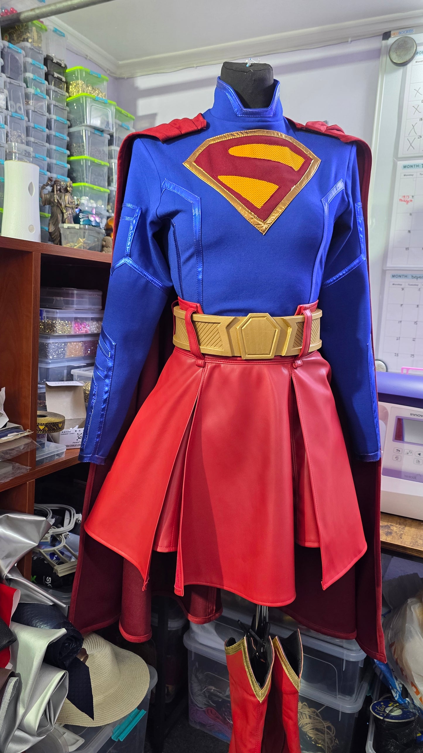 Supergirl 2025 suit custom cosplay