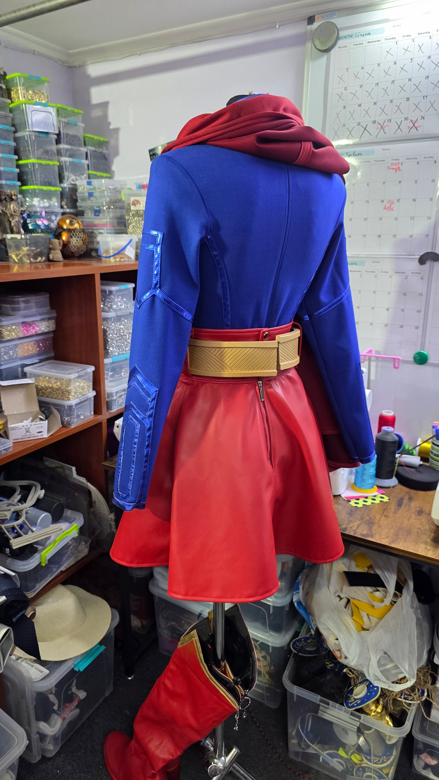 Supergirl 2025 suit custom cosplay